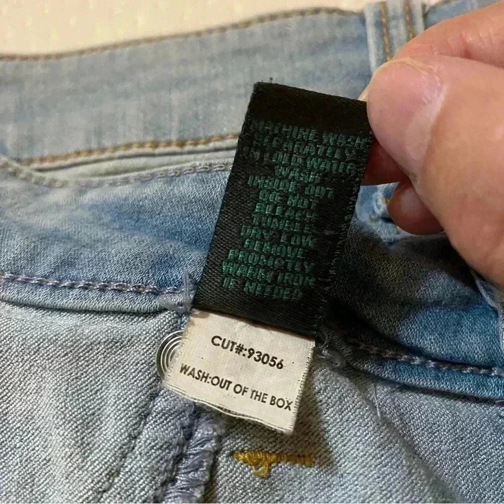 Crave By Cp Women's Mid-rise Ankle Skinny Elastic Jeans Light Wash Size 9/29 - Picture 14 of 16